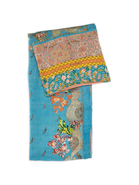  Pierre-louis Mascia Graphic-pattern Scarves - Blue 
