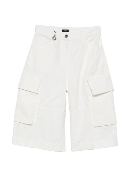  Pinko Albareto Cargo Shorts - White 
