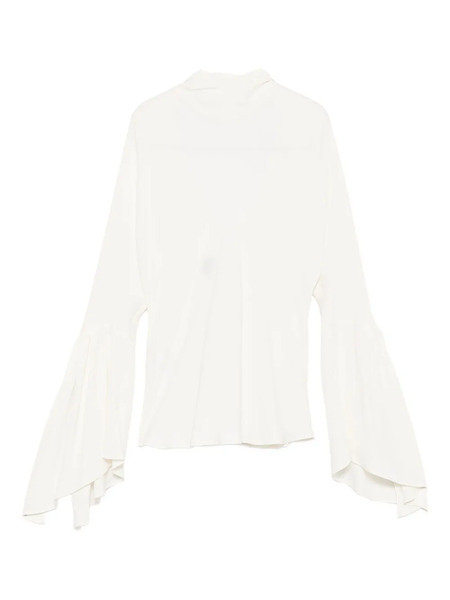  Pinko Bell-sleeve Top - White 