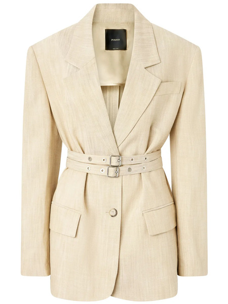  Pinko Belted Blazer - Neutrals 