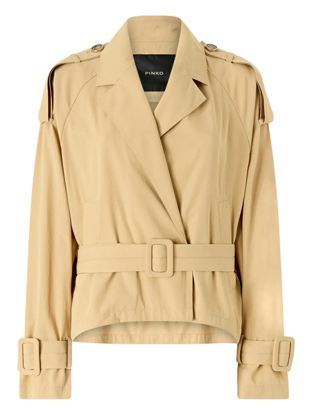  Pinko Belted Jacket - Neutrals 