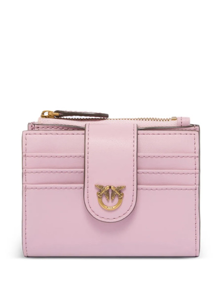  Pinko Birds Leather Card Holder 