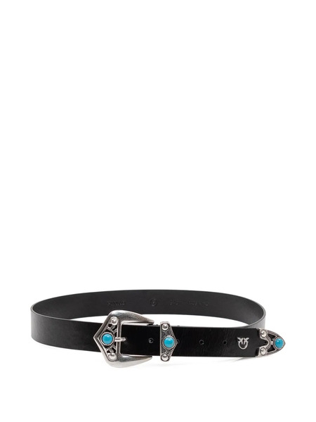  Pinko Buckle Belt - Black 
