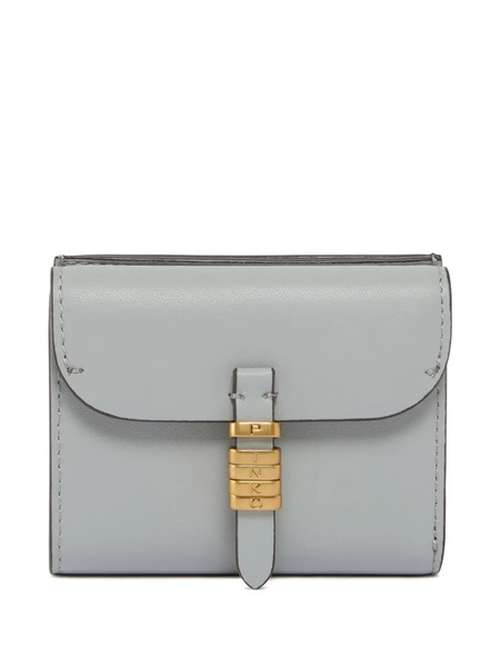 Pinko Buckle Cardholder Wallet - Grey 