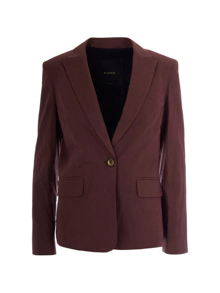  Pinko Button Blazer - Brown 
