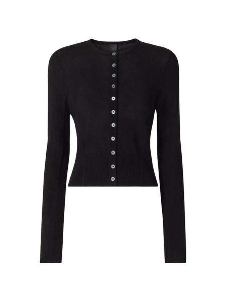  Pinko Buttoned Cardigan - Black 