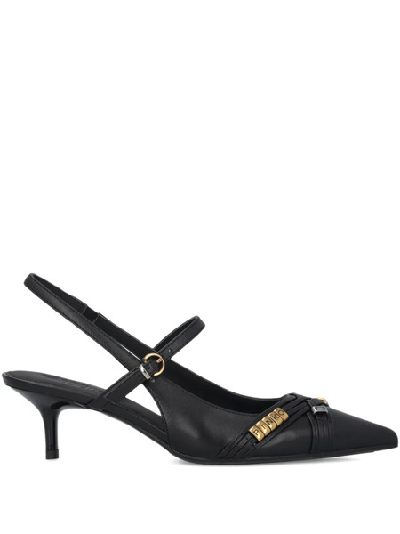  Pinko Criss-cross Slingback Pumps - Black 