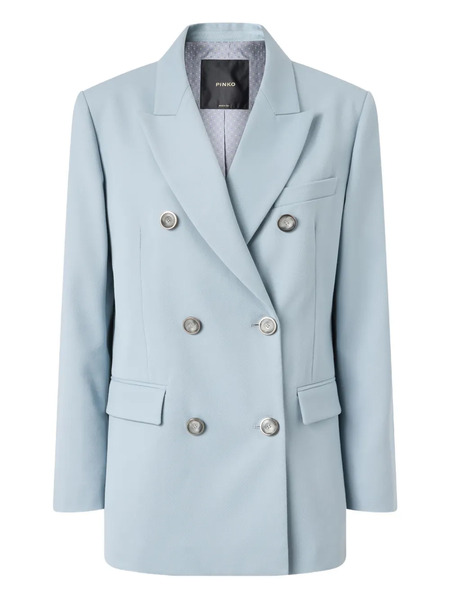  Pinko Double-breasted Blazer - Blue 