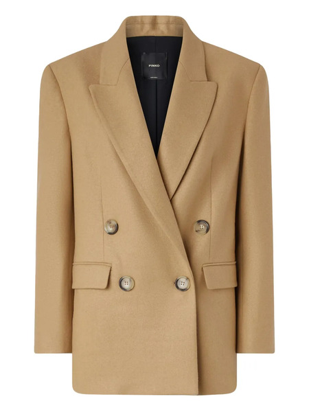  Pinko Double-breasted Blazer - Neutrals 