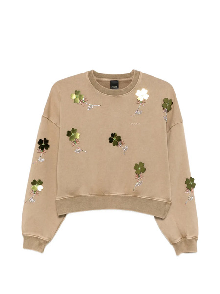  Pinko Embellished Sweater - Neutrals 