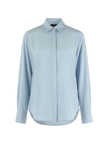  Pinko Gathered Shirt - Blue 