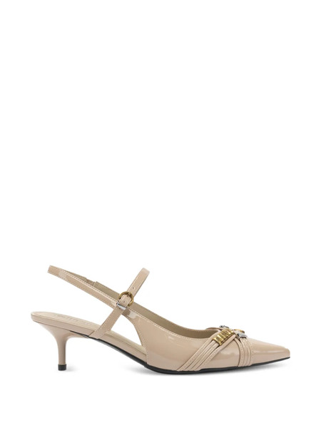  Pinko Gloria Slingback Pumps - Neutrals 