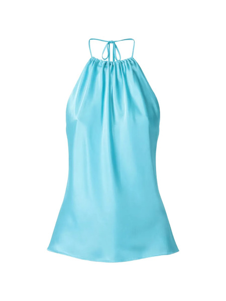  Pinko Halter-neck Top - Blue 