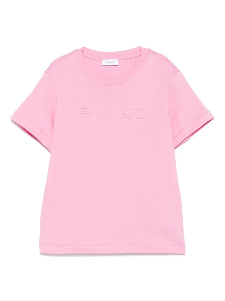  Pinko Kids Logo-embossed T-shirt 