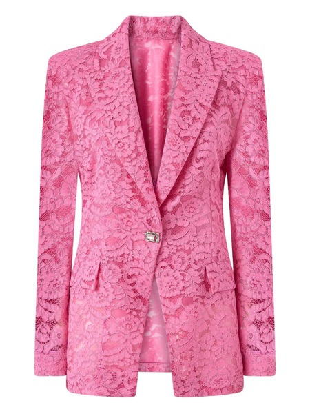  Pinko Lace Single-breasted Jacket 