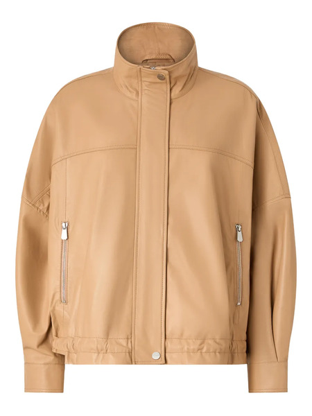  Pinko Leather Jacket - Neutrals 
