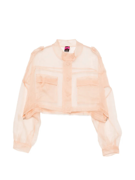  Pinko Logan Caban Pocket Buttoned Jacket - Neutrals 