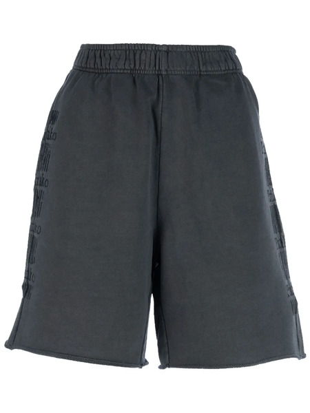  Pinko Logo-print Track Shorts - Grey 