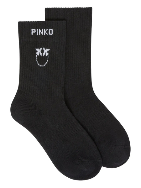  Pinko Logo Socks - Black 