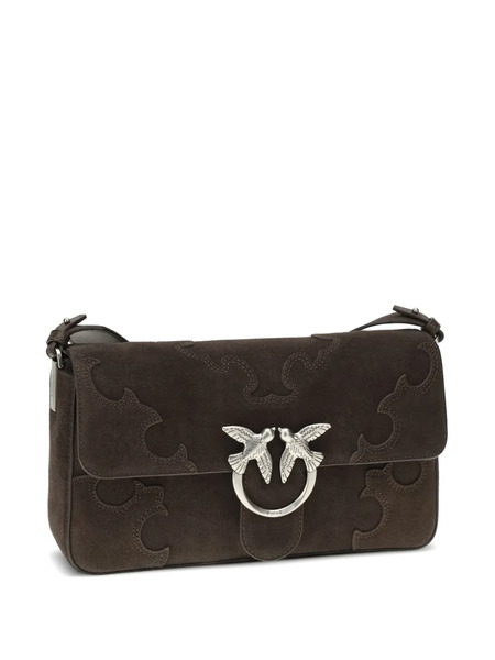  Pinko Medium Love One Shoulder Bag - Brown 