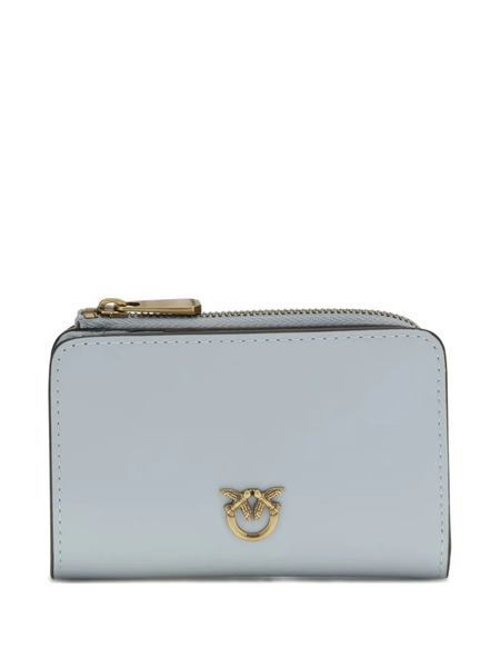  Pinko Mini Logo-plaque Wallet - Blue 