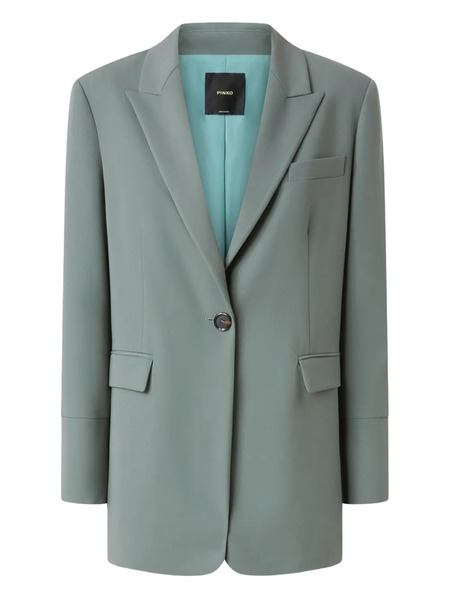  Pinko Notched-lapel Blazer - Green 