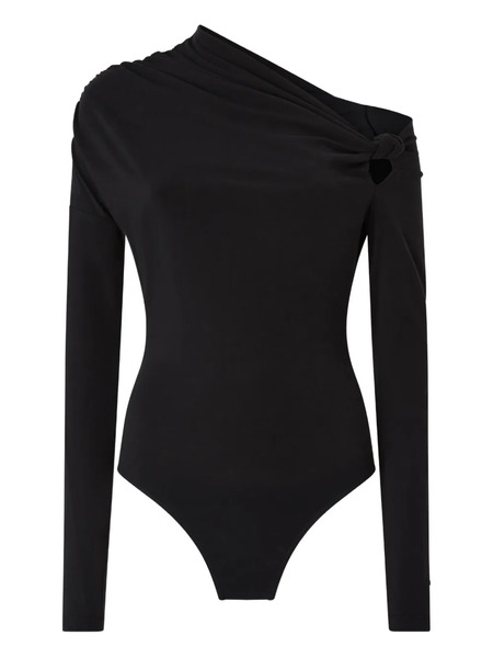  Pinko One-shoulder Knotted Body - Black 