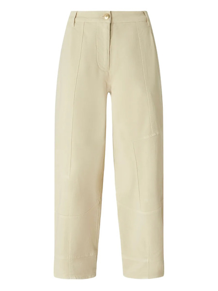  Pinko Panelled Cropped Trousers - Neutrals 