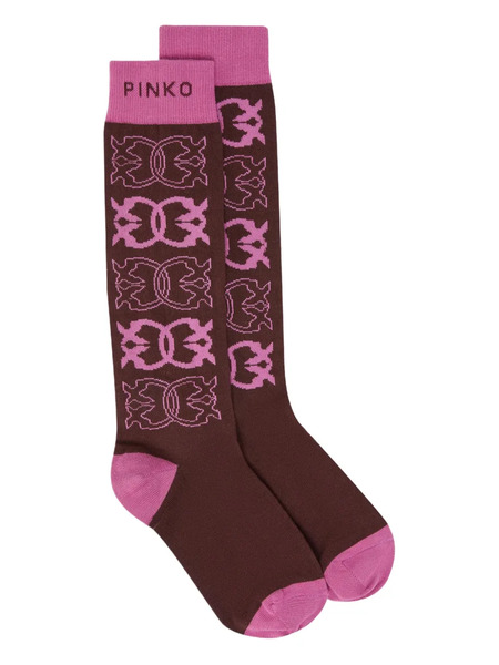  Pinko Patterned Knee-high Socks 