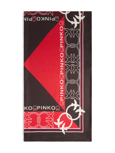  Pinko Patterned Scarf - Purple 