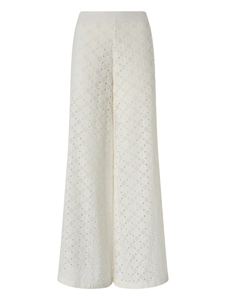  Pinko Patterned Trousers - White 