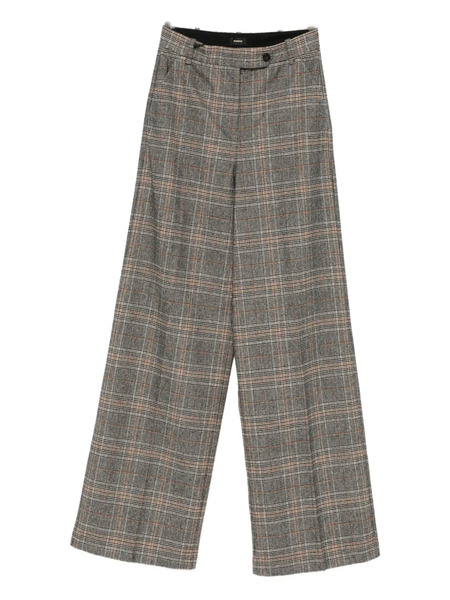  Pinko Plaid Trousers - Grey 