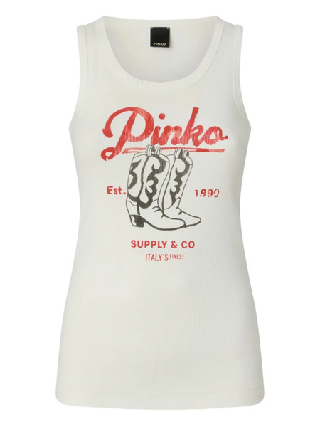  Pinko Print Tank Top - Neutrals 