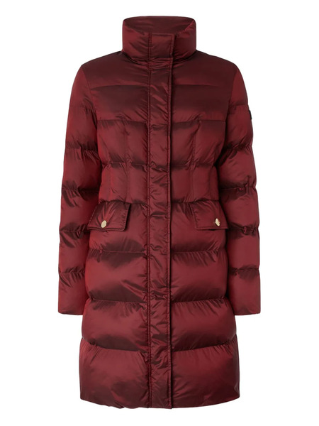 Pinko Quilted High-neck Coat - Red 