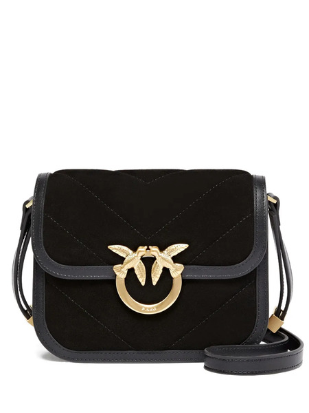  Pinko Quilted Mini Bag - Black 
