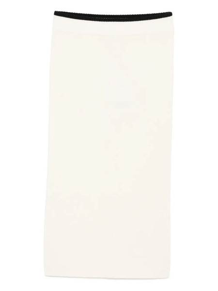  Pinko Ribbed Skirt - Neutrals 