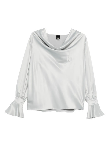  Pinko Ruffled Blouse - Silver 