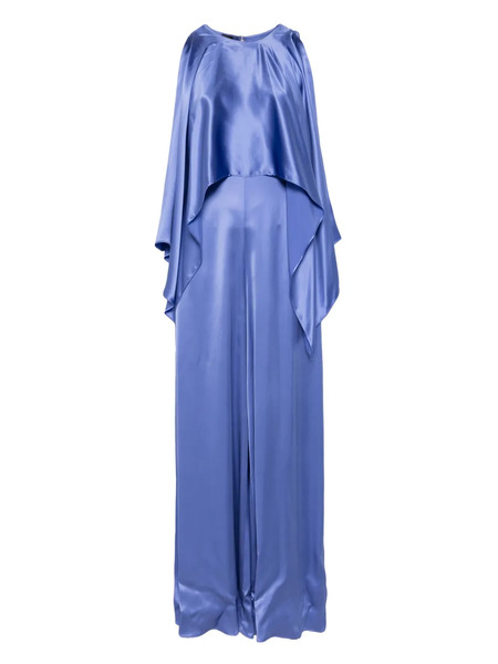  Pinko Satin Jumpsuit - Blue 