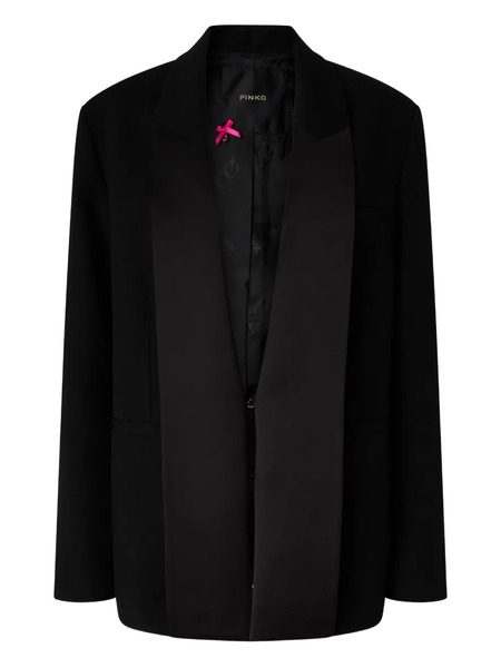  Pinko Shawl-lapel Blazer - Black 
