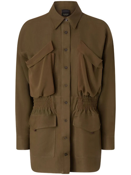  Pinko Shirt Jacket - Brown 