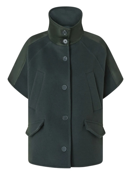  Pinko Short-sleeve High-neck Jacket - Green 
