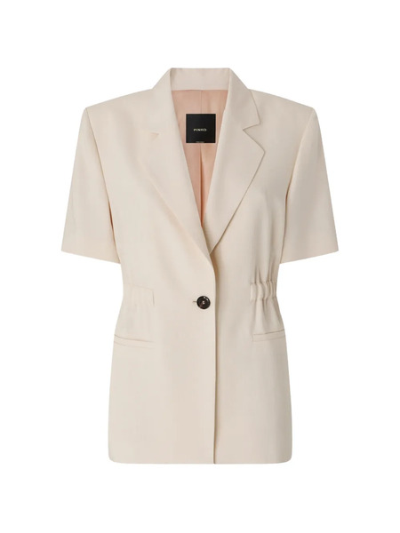  Pinko Short-sleeved Blazer - Neutrals 