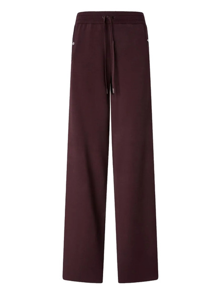 Pinko Side-stripe Drawstring Trousers - Red 