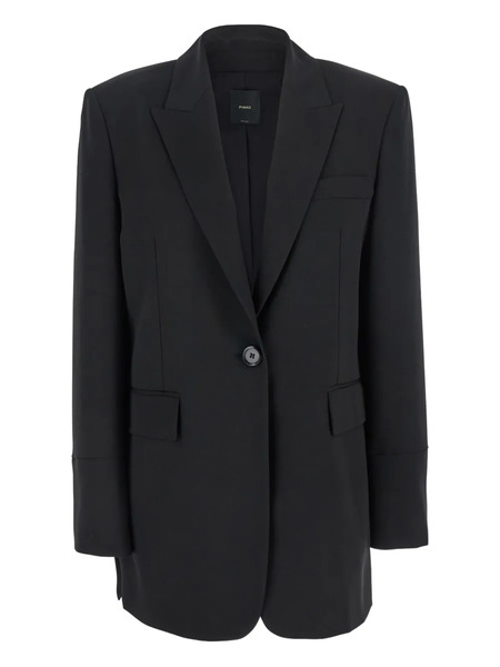  Pinko Single-breasted Blazer - Black 