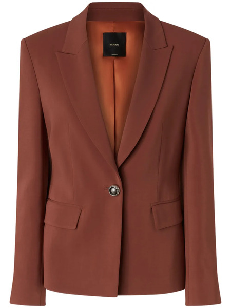  Pinko Single-breasted Blazer - Orange 