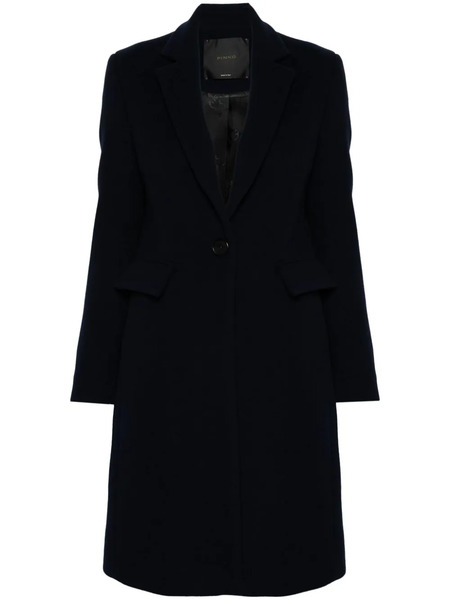  Pinko Single-breasted Coat - Blue 