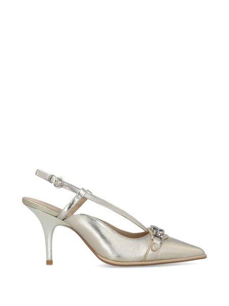  Pinko Slingback-strap Pumps - Gold 