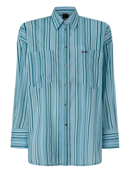  Pinko Striped Shirt - Blue 