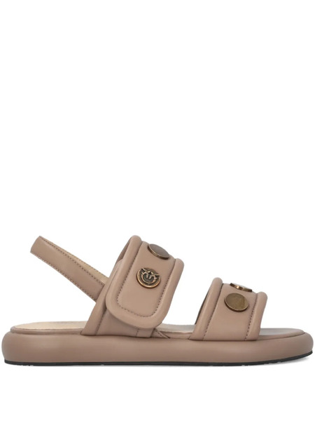  Pinko Stud-embellished Sandals - Neutrals 