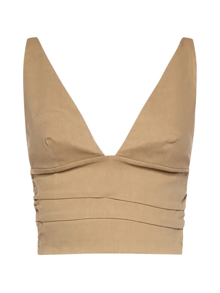  Pinko V-neck Top - Neutrals 